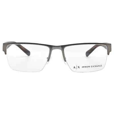 #ad Armani Exchange Demo Rectangular Men#x27;s Eyeglasses AX1018 6017 54 AX1018 6017 54 $54.99