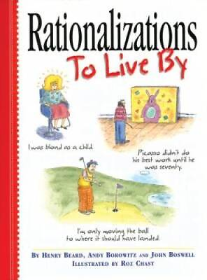 #ad Rationalizations to Live By Paperback By Beard Henry GOOD $5.28