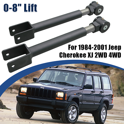 #ad 0 8quot; Lift Front Upper Control Arms For 1984 2001 Jeep Cherokee XJ 2WD 4WD NEW $71.02