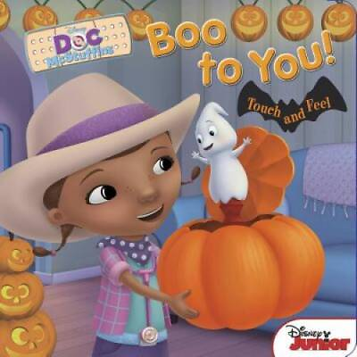 #ad Doc McStuffins Boo to You Board book By Disney Book Group GOOD $3.66