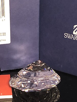 #ad New In Boxes Swarovski Crystal 9100 000 065 Spiral Top Shell 880693 Box Cert $48.99