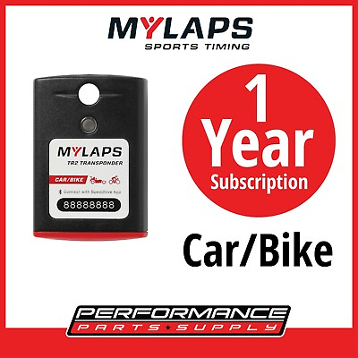 #ad MYLAPS TR2 Car Bike Transponder 1 Year Subscription $189.99
