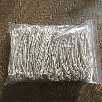 #ad 50 Pcs Copper Wire Cotton Core Wick Thread Replacement for Petrol Oil Lighters GBP 4.29