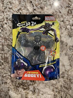 #ad Heroes of Goo Jit Zu Marvel Black Panther IN HAND Ships Same Day Rare $24.95