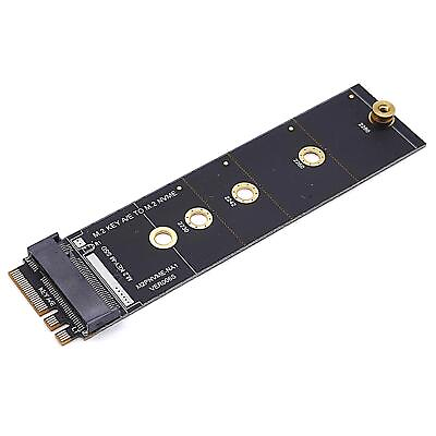 #ad M2 KEY A E to NVME Adapter Card Holder For NVME PCI Express SSD Port 2230 2242 $12.99