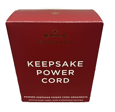 #ad #ad Hallmark KEEPSAKE POWER CORD 7 Ornament Adapter Power Supply 2017 amp; Later $19.99