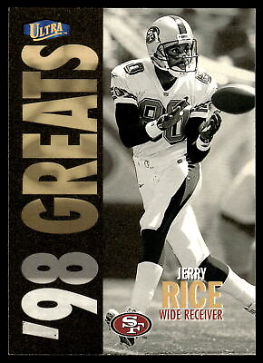 #ad 1998 Ultra #374G Jerry Rice Near Mint or Better $1.99