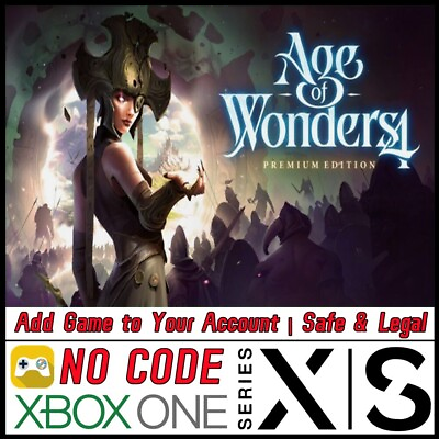 #ad Age of Wonders 4 Premium Edition Xbox Series X S Game No Code $8.00