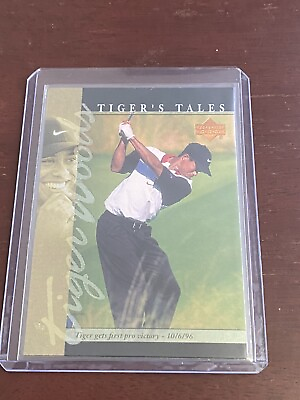 #ad Tiger Woods Tiger#x27;s Tales Upper Deck Bronze #TT13 $1.25