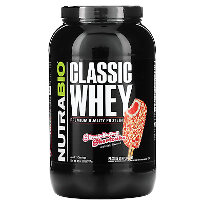 #ad Classic Whey Protein Strawberry Shortcake 2 lb 907 g $41.99