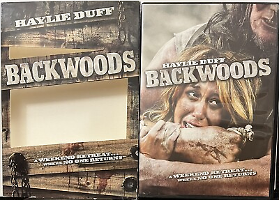 #ad Backwoods DVD 2009 Horror Haylie Duff With Slipcover $6.99