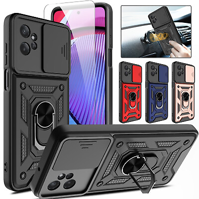 #ad For Motorola Moto G Power 5G 2023 2024 Case Shockproof Ring Cover Tempered Glass $8.95