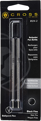 #ad Ballpoint Pen Refill Black Fine Dual Pack $11.36