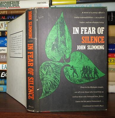 #ad Slimming John IN FEAR OF SILENCE 1st Edition 1st Printing $51.03