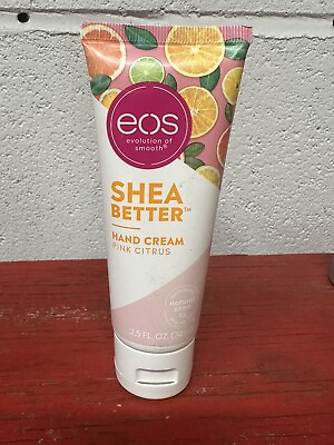 #ad eos Hand Cream Pink Citrus Natural Shea Butter Hand Lotion and Skin 2.5 oz. $6.29