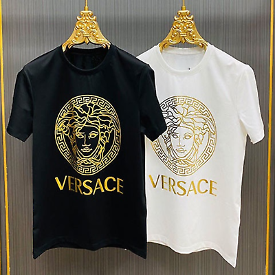 #ad HOT SALE Versace Logo Printed Fanmade T Shirt Unisex Shirt Full Size US S 5XL $20.99