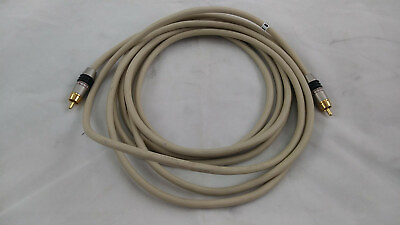 #ad Monster Cable Monster Bass 300 4m 13ft white subwoofer cable 4 meter 13 feet $20.00