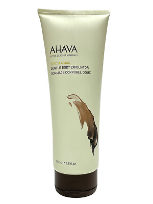 #ad Ahava Deadsea Mud Gentle Body Exfoliator 200ml 6.8fl New As Seen In Pictures $14.99