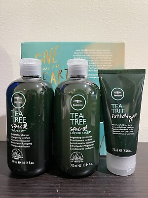 #ad Paul Mitchell Tea Tree Special Gift Set Hair Care Duo 10.14 Oz Gel Firm Hold $38.00