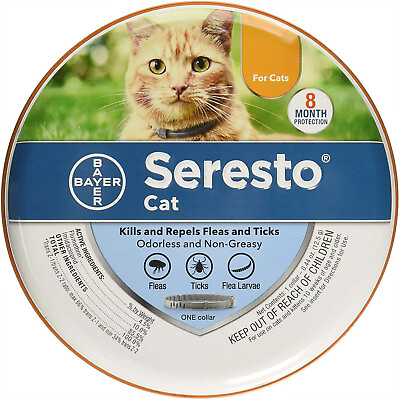 #ad #ad Seresto³ Flea³ and Tick³ for Cat Collar prevention and Treat 8 Months US $16.90