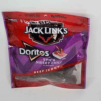 #ad 4 Bags Jack Link#x27;s SPICY SWEET CHILI Beef Jerky 2.65 oz per Bag NEW FLAVOR $18.99
