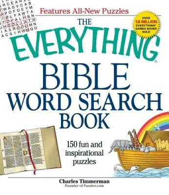 #ad The Everything Bible Word Search Book: 150 fun and inspirational puzzles GOOD $4.48