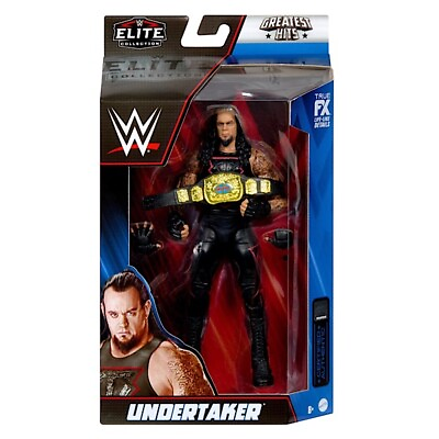 Undertaker WWE Mattel Elite Greatest Hits Series #2 Wrestling Action Figure $27.99