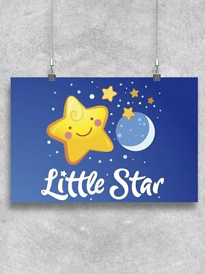 #ad Little Star Cartoon Poster Image by Shutterstock $25.99