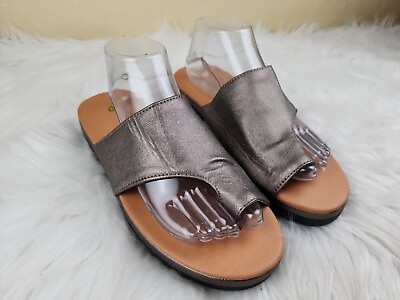 #ad Keschser Womens Toe Sandals Bronze Size EU42 US 10.5 $12.99
