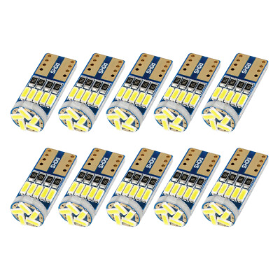#ad 20 x T10 LED Canbus Error Free Bulb 15SMD 194 W5W Car Wedge Lamp Dome Map Light $7.88