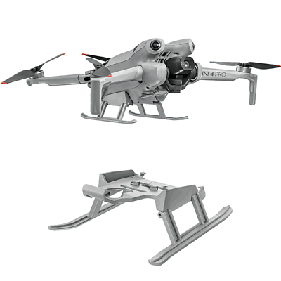#ad For DJI Mini 4Pro Drone Landing Gear Heightened Extend Landing Gear Accessories $9.49