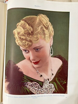 #ad The Arts and Craft of Hairdressing 1936 Hair Wig Historical Hair Costume AU $150.00