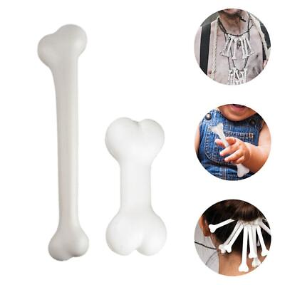 #ad Plastic Skeleton Bone Mini Bones Crafts Fake Bones Halloween Props Prop O8M0 $2.19