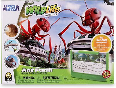 #ad Ant Farm Antopia Rainforest Ant Habitat Observe Live Ants Natur $29.99