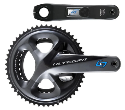 #ad #ad Shimano Ultegra R8000 170mm Dual Sided Stages Power Meter Crankset 52 36T Road $549.95