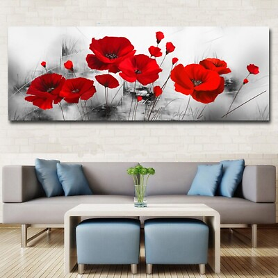 #ad Wall Art Painting Posters Canvas Gray Background Home Furnishings Modern $19.66