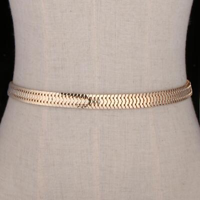 #ad 43 Inch Women#x27;s Fashion Charm Waist Chain Belt Waistband 1 Size $7.89