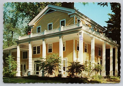 #ad Postcard Glen Iris Inn Home of William Pryor Letchworth St Park Castile New York $4.75