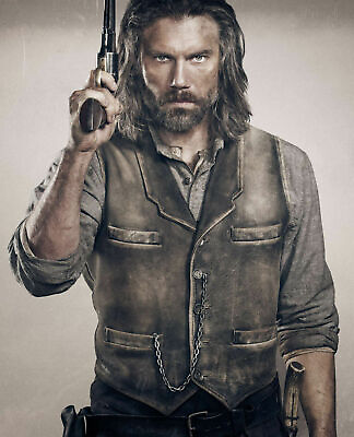 #ad Anson Mount Looks Super Serious Hell On Wheels Tv 8x10 Picture Celebrity Print $3.98