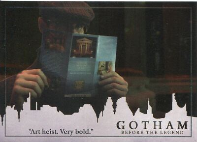 #ad Gotham Season 2 Foil Parallel Base Card #48 ?Art heist. Very bold.? GBP 1.44