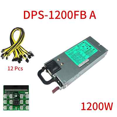 #ad 1200W Power Supply DPS 1200FB A HSTNS PD11 440785 441830 001 For DL580 G5 Server $88.56