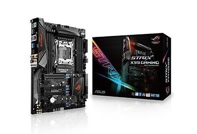 #ad Asus X99 Rog Strix Gaming Motherboard Intel Ddr4 Lga 2011 V3 Atx $457.00