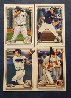 #ad 2020 Bowman Draft Paper BASE 1st Prospects Top Prospects You Pick $1.10
