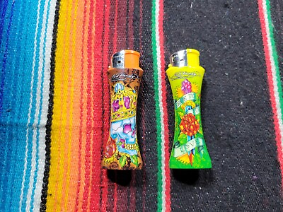 #ad 2 Lighter ED HARDY REFILLABLE TATTOO CURVE LIGHTER 2 WITHOUT PK $4.75