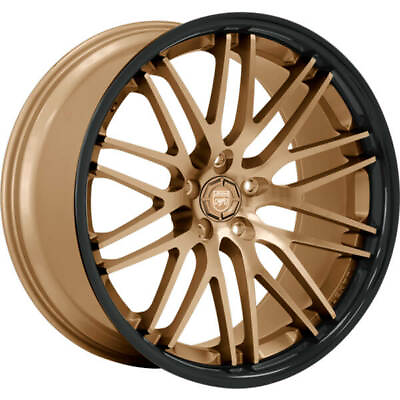 #ad #ad 4ea 20quot; Staggered Lexani Wheels R Twenty Satin Bronze Center Rims S43 $1619.00