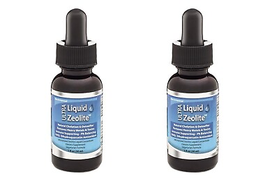 #ad Liquid Zeolite Enhanced with DHQ 2 pak vegan liquified DETOX powder exp2026 $24.99
