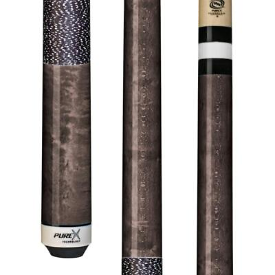 #ad HXTC12 PureX Technology Pool Cue Grey stained Birds eye Maple 12.75 mm Shaft $237.93