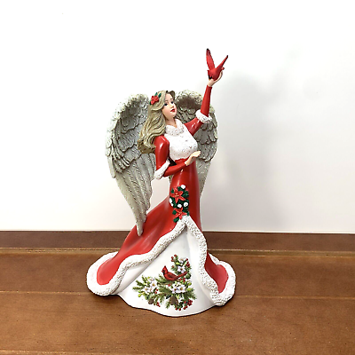 #ad 2019 Delightful Reflection Angels Of Comfort And Joy Collection Fairy Figurine $35.00