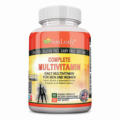 #ad Daily Multi Vitamin amp; Mineral Complete Multi Vitamin for Woman and Men $27.98