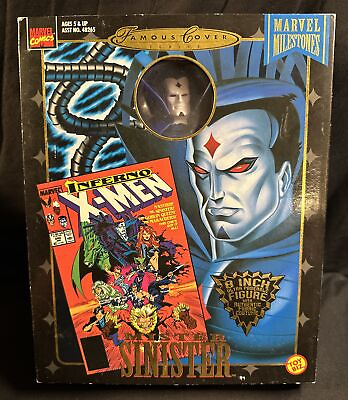 #ad Mister Sinister Toy Biz 1998 Marvel Comics Famous Cover Series 8quot; Action Figure $22.13